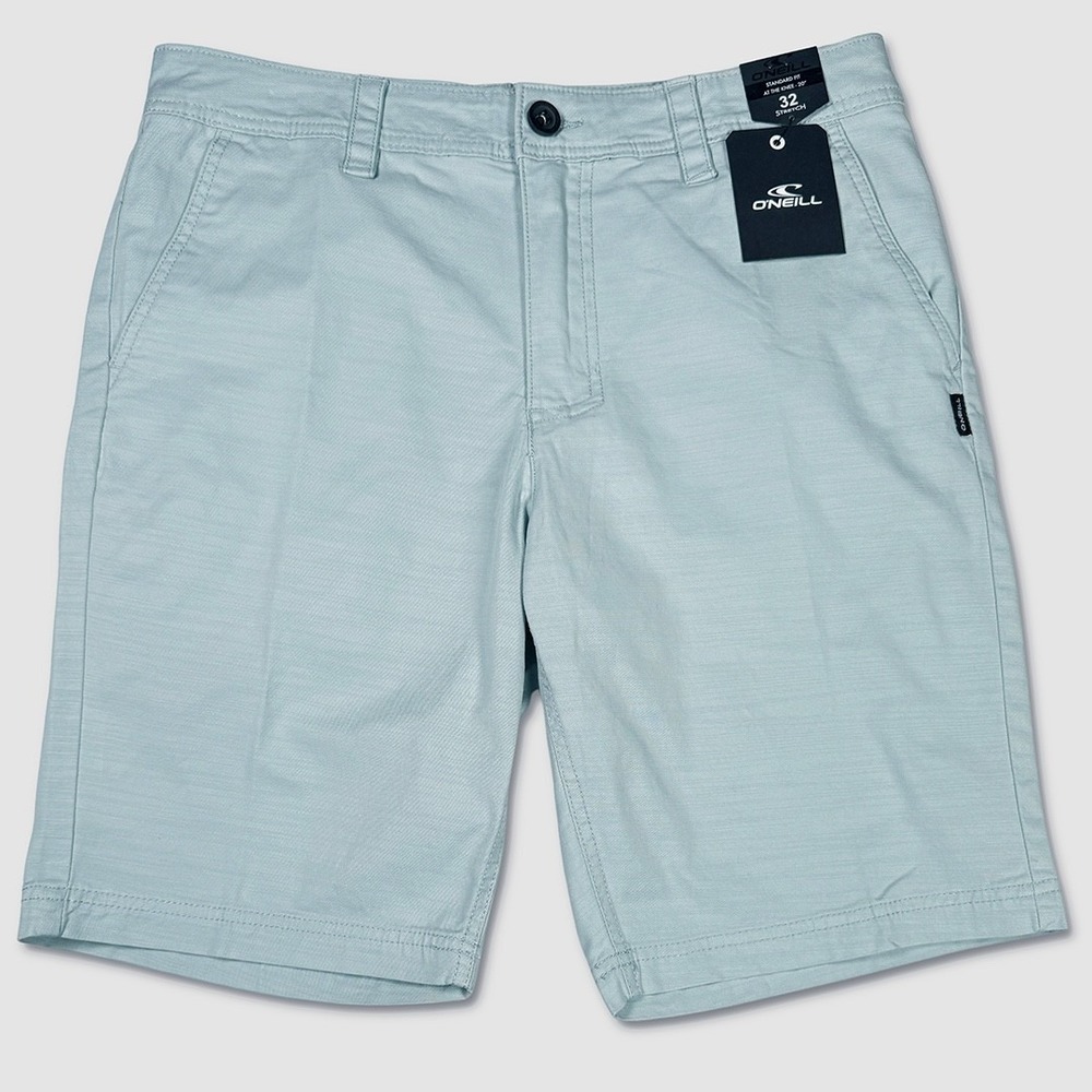 O'Neill Jaxson Stretch Chino Shorts - NWT Mens Size 32 Light Blue - #49149-H6